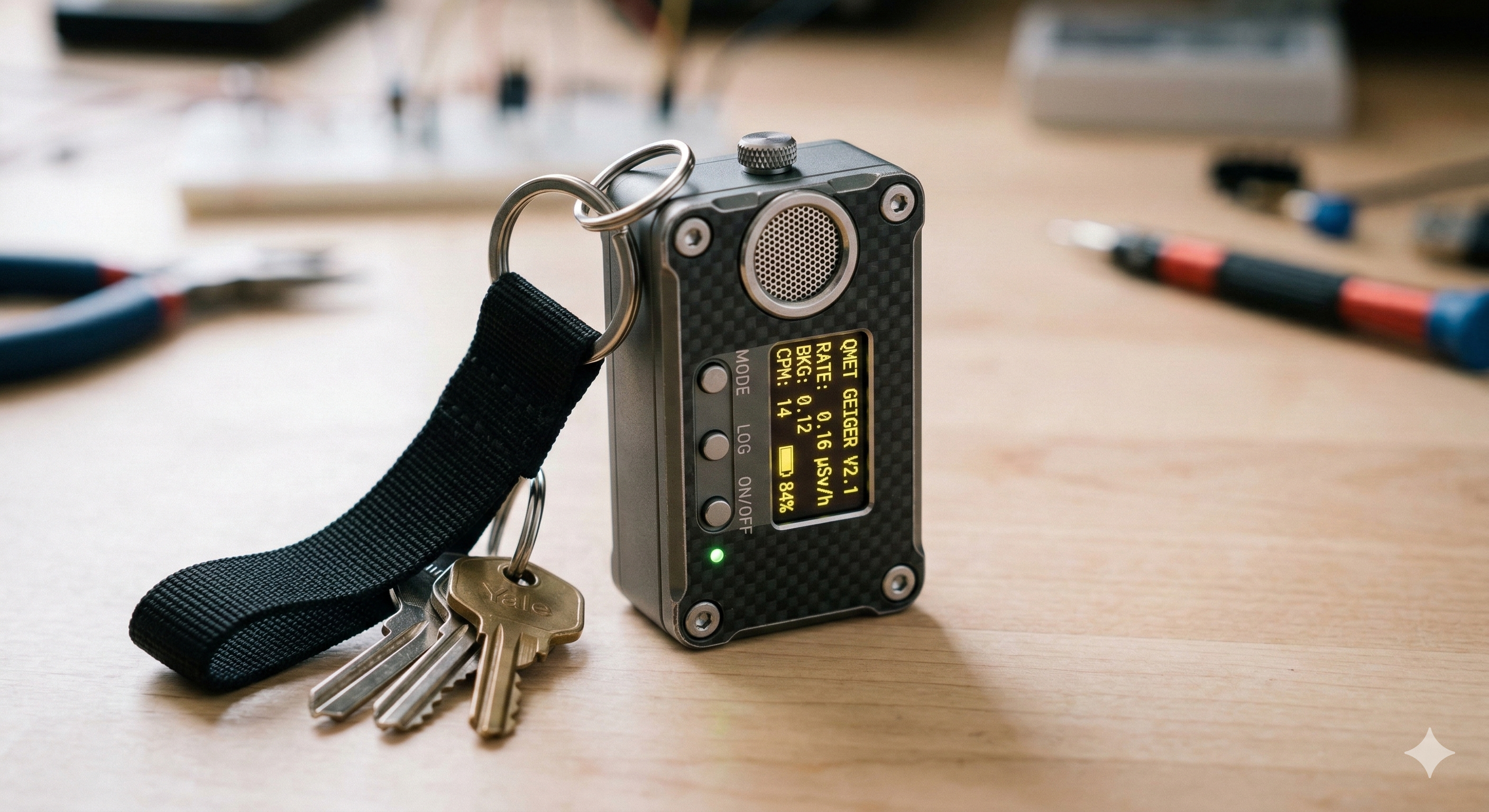 QNET Geiger Counter Prototype